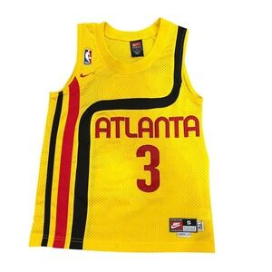 Vintage Nike Atlanta Hawks NBA Jersey 3 Shareef Abdur Rahim Youth L